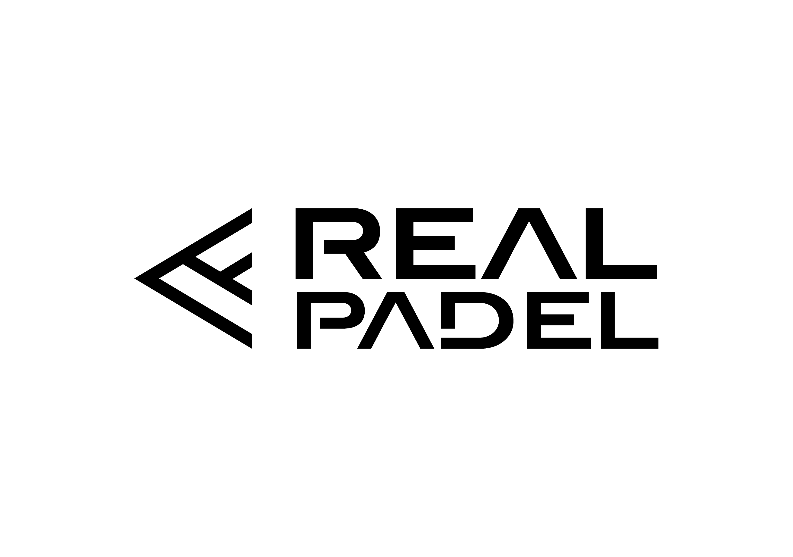 Logo Real Padel black