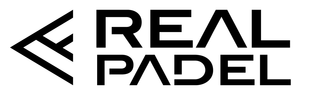 Real Padel Logo black banner